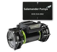 Salamander Pumps - Right Pumps RP75PT Shower Pump - 2.2 Bar Pressure - Twin End - Suitable for Positive Head, Gravity Fed Systems Only - Quiet Mark - Includes Noise Reducing Pump Mat