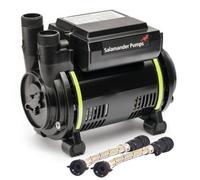 Salamander Pumps Salamander Ct55+ Xtra 1.5 Bar Positive Single Shower Pump +Iso Hoses Ct55Plus