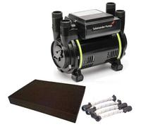 Salamander Pumps Salamander Ct75 Xtra Extra 2.0 Bar Twin Shower Pump+ Hoses + Anti Vibration Matt