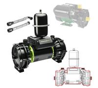 Salamander Pumps Salamander Right Esp75Cpv Replacement Twin Shower Pump 1.5 Bar Positive Negative