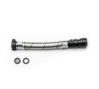Salamander Pumps - Straight Anti Vibration Coupler - ACCC22MMS01 - IV 22mm Hose to 22mm Push Fit Plastic Nut - Noise Reducer - Hose Attachments