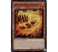 Salamandra, The Flying Flame Dragon - MZMI-EN002 - Super Rare - 1st Edition