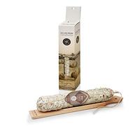 Salame Gran Filetto with Cutting Board, Italian Salami Made with Pork Fillet, Salumi Pasini, 700 gr