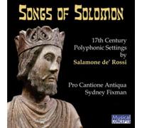 Salamone Rossi Songs of Solomon (CD) Album (US IMPORT)