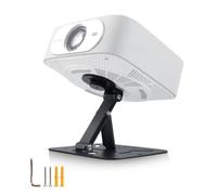 Salange 3-in-1 Projector Stand,Portable Projectors Desk,Wall and Ceiling Mount with 1/4-Inch Thread,Foldable Proyector Mount Stand with 180° Adjustment for Most Projector for Home,Outdoor,Office,Black