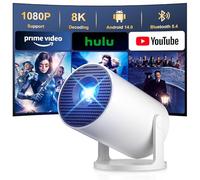 Salange HY300PRO+ 2026 Mini Projector with WiFi6 Bluetooth5.4,Built-in Apps