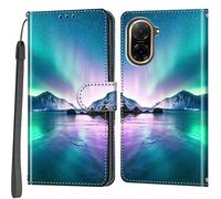 Salanheo Phone Case for Xiaomi Redmi A5, Ocean and Aurora