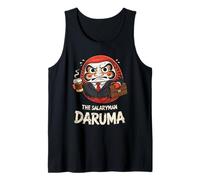 Salaryman Daruma Japanese Salary Man Souvenir Japan Humor Tank Top