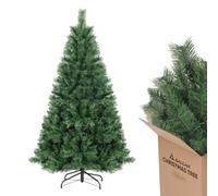 SALCAR 4ft Artificial Christmas Tree - 120cm Small Christmas Tree, Premium Realistic Nordmann Fir for Dining Room, Bedroom & Home Office