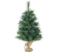 SALCAR 90cm Artificial Christmas Tree with Cement Base - Small Premium Indoor Table Tree Perfect Christmas Decoration