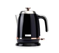 Haden 191137 Salcombe Jug Kettle 1.7L 3000W Black & Copper 2 Year Guarantee