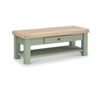 Salcombe Sage Oak 1 Drawer Coffee Table