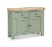Salcombe Sage Oak 2 Door Small Sideboard - 110cm