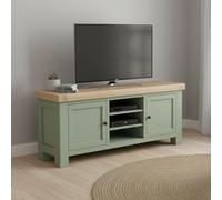Salcombe TV Unit - 2 Door - Sage Oak