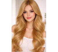 SALE 2 Pack - ON CLEARANCE Clip in 100% Real Natural as Human Hair Extensions 8 Pcs 16 Pcs 1 pack in 150 Gram 2 pack 300gram By Modaleo (Heney Gold 151# Curly, 22")