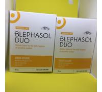 Thea Blephasol Duo 100ml Lotion + 100 pads like value pack systane lid wipes