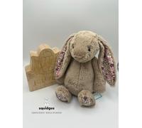 SALE BNWT Genuine Jellycat Medium Blossom Beige Bunny 'Petal' &TagProtector
