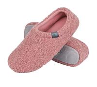 Sale Clearance Women's Fuzzy Curly Fur Memory Foam Loafer Slippers Bedroom House Shoes with Polar Fleece Lining Bedroom Shoes Hard Sole Slippers