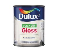 Dulux 750ml Waterbased Gloss, Pure Brilliant White