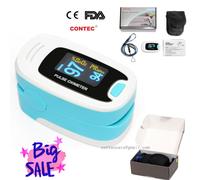Sale FDA CE OLED Oximeter Finger Pulse Blood Oxygen SpO2 PR Oximetro Monitor