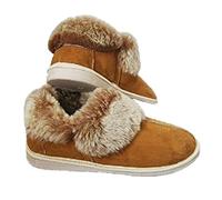 SALE Hand Made Quality Leather CLASSIC Slippers wool slippers Chestnut Wool Slippers. Warm & Natural Slippers Boots, PERFECT FOR GIFT. ankle Boot Slippers (7 UK)