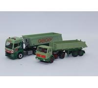 Sale Herpa 956000 Set Geiger Man Tgs Tm Dump Truck MB Construction 1:87 H0