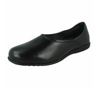 SALE MENS SPOT ON LEATHER SLIPPERS X2R124