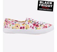Rocket Dog Womens/Ladies Chow Chow Margate Floral Pumps (3 UK) (White/Multicoloured)