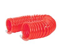 Sale Sealey AH10C/8 PU Coiled Air Hose 10m x 8mm with 1/4"BSP Unions