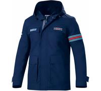 SALE Sparco Martini Racing Field Jacket Navy Blue Insulated Jacket size: M-L