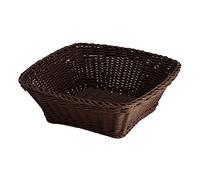 Saleen Trend Basket square 19x19x7,5 cm in brown, polypropylene, 19 x 19 x 7.5 cm