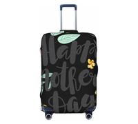 Salelf 3 Pack Washable Elastic TSA Approved Luggage Covers Stylish Dust and Scratch Resistant for Kids and Adults, black, S