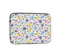 Salelf 80s 90s Memphis Pattern for Laptop Sleeve for Laptop Sleeve for 10-17 Inch MacBook Air/Pro, Dell, HP, Shockproof Water Resistant Protective Case for School & Travel