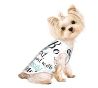 Salelf A Truly Great Boss for Dog Shirts Elastic Soft Dog T-Shirts Breathable Pet Clothes Spring Summer Pet Apparel Tee Shirt for Puppy Kitty Cats Small Medium Dogs