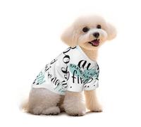 Salelf A Truly Great Boss for Pure Cotton Pet T-Shirt for Dogs & Cats - Soft, Breathable Summer Tee or Sleeveless Vest, for Small Medium Breeds with Sensitive Skin