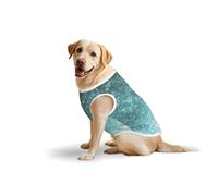 Salelf Abstract Bokeh Lights for Dog Costume, All Season Soft Pure Cotton Pet Harness, Outerwear for Medium to Large Dogs, Outdoor Walking