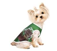 Salelf Australian White Tree Frog Sitting on Branch for Dog Shirts Elastic Soft Dog T-Shirts Spring Summer Pet Clothes Breathable Pet Apparel Tee Shirt for Puppy Kitty Cats Small Medium Dogs