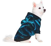 Salelf Awaken Your Inner Dragon for Small Dog Hoodie for Winter Fall, Warm Polyester Puppy Clothes with Hood, Soft Cozy Dog Sweater for Small Breeds, Cold Weather Pet Apparel