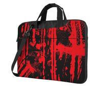 Salelf Bloody Background for 360 Protection Laptop Bag for 13-15.6 Inch, Business Messenger Briefcase