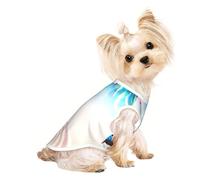 Salelf Butterfly in Blossoms Zen for Dog Shirts Elastic Soft Dog T-Shirts Spring Summer Pet Clothes Breathable Pet Apparel Tee Shirt for Puppy Kitty Cats Small Medium Dogs