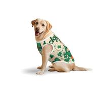 Salelf Celebrating The Elderly for Dog Costume, All Season Soft Pure Cotton Pet Harness, Outerwear for Medium to Large Dogs, Outdoor Walking