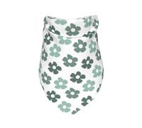 Salelf Cute Naive Floral Dog Bandana Premium Durable Triangle Scarf -1 PackWashable Make Your Pooch Stand Out Dog Bandana Suitable for Neutral Large Dogs