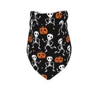 Salelf Cute Skeleton Dance Dog Bandana Premium Durable Triangle Scarf -1 PackWashable Make Your Pooch Stand Out Dog Bandana Suitable for Neutral Large Dogs