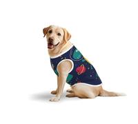 Salelf Dinosau Space Explorer for Dog Costume, All Season Soft Pure Cotton Pet Harness, Outerwear for Medium to Large Dogs, Outdoor Walking