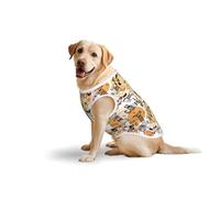 Salelf Doodle Dogs for Dog Costume, All Season Soft Pure Cotton Pet Harness, Outerwear for Medium to Large Dogs, Outdoor Walking