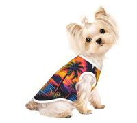 Salelf Evening Glow for Dog Shirts Elastic Soft Dog T-Shirts Breathable Pet Clothes Spring Summer Pet Apparel Tee Shirt for Puppy Kitty Cats Small Medium Dogs