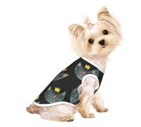 Salelf Faces of The Cat for Dog Shirts Elastic Soft Dog T-Shirts Breathable Pet Clothes Spring Summer Pet Apparel Tee Shirt for Puppy Kitty Cats Small Medium Dogs