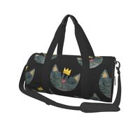 Salelf Faces Of The Cat for Duffle Bag, Waterproof Large Duffle Bag, Weekender Bag, Gym Bag, Sports Bag, Overnight Bag