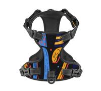 Salelf fb1793921cd20110952d0d5cb9e87c6b No Pull Dog Harness Reflective Adjustable Pet VES No Choke Front Clip Pet Harness with 2 Leash Clips + 1 Pet Leash for Large Dog Walking