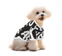 Salelf Floss Like a Boss for Pure Cotton Pet T-Shirt for Dogs & Cats - Soft, Breathable Summer Tee or Sleeveless Vest, for Small Medium Breeds with Sensitive Skin